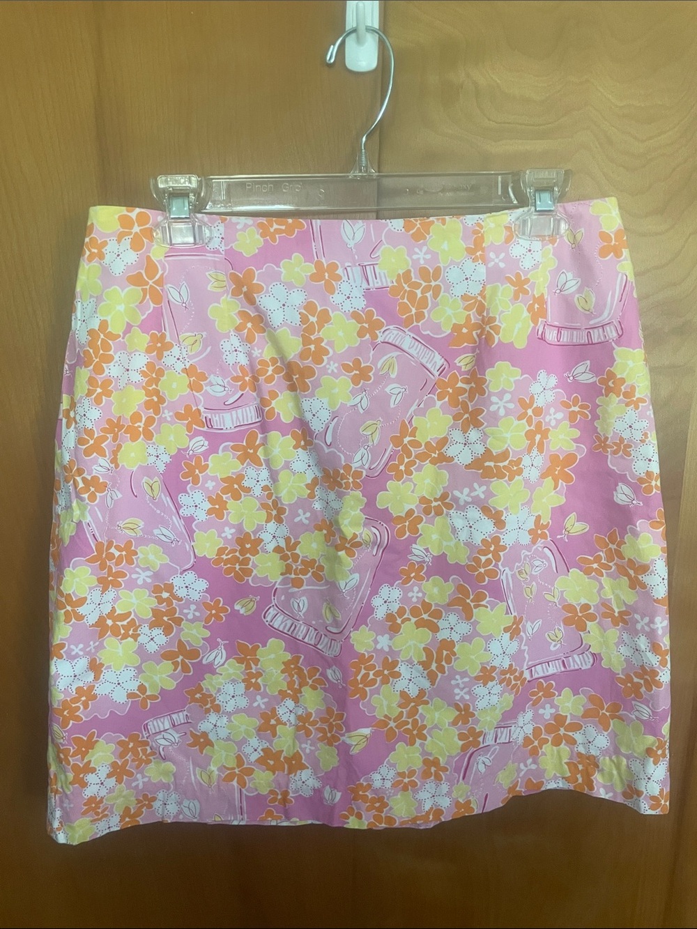 Lilly Pulitzer Mini Skirt “Night lights” Print - Vintage